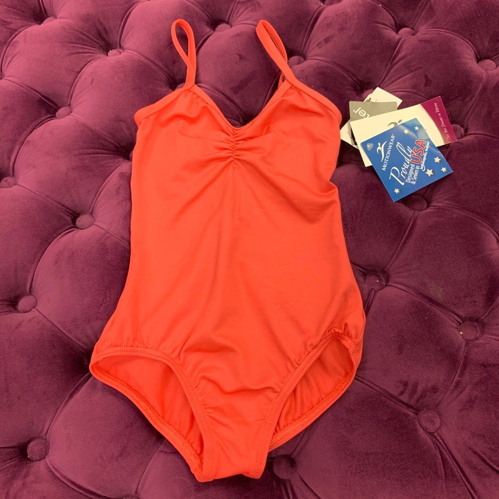 NWT Coral color leotard